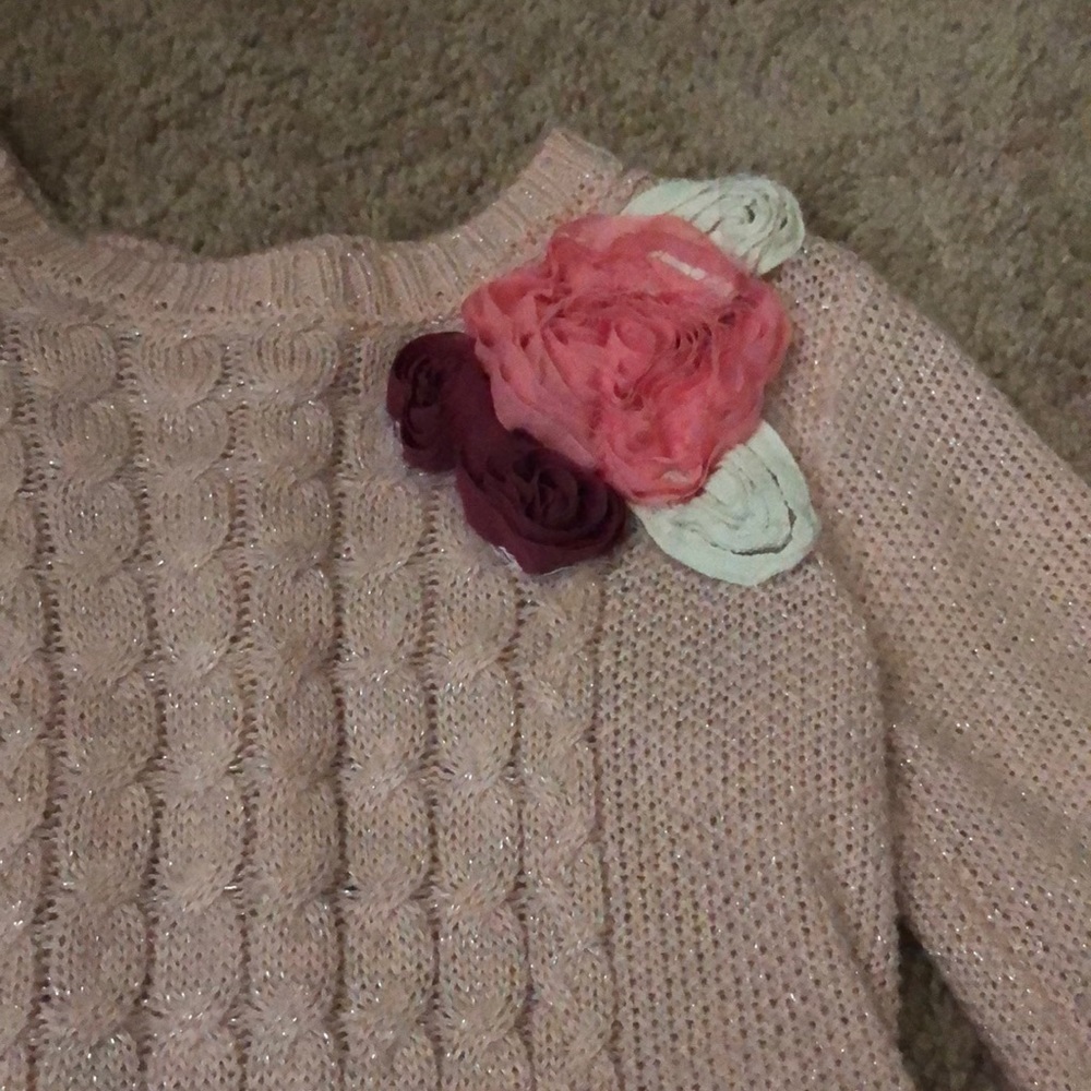 Little girls sweater shirt/dress - Picture 3 of 5